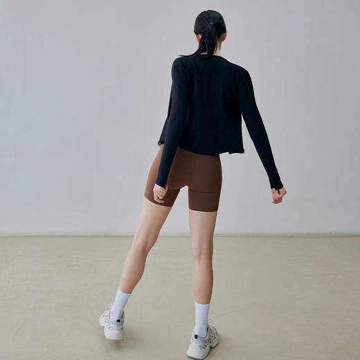 【限时秒】YOGACODE【火树银花系列】2024 欧美瑜伽服外套秋冬长袖拉链开衫女DWJS124005 商品图4