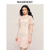 MAXRIENY甜美新中式连衣裙蕾丝绣花国风鱼尾裙子(货号:MS85DR292) 商品缩略图2