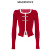 】MAXRIENY国风新中式套头针织盘扣修身上衣(货号:MS88SW770) 商品缩略图4