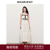 【黑白优雅主义-商场同款】MAXRIENY复古风情百褶波点吊带连衣裙(货号:MC85DR056) 商品缩略图0