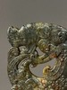 褐沁灰青玉鏤雕翼龙珮，顺丰包邮 商品缩略图8