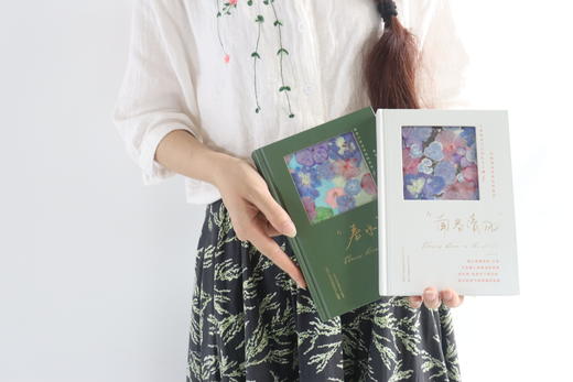 押花笔记本 商品图1