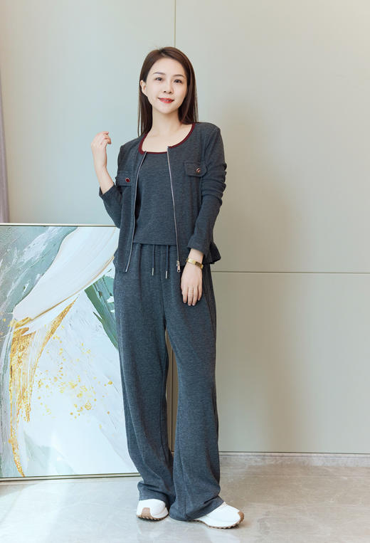 上映秋日|休闲撞色三件套 商品图0