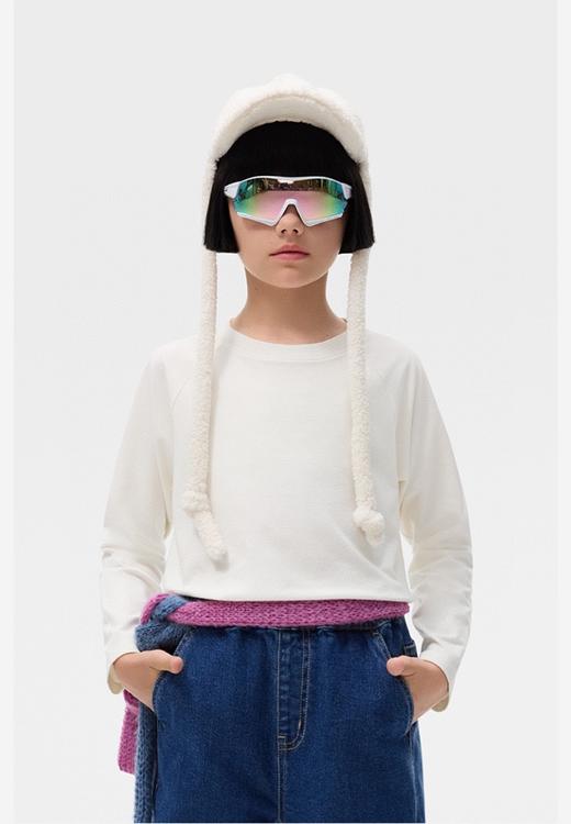 云仓 精梳棉 活力插肩袖T恤 洋气少年感 商品图1