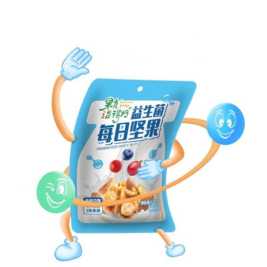 疆果果益生菌每日坚果  175g/袋 商品图3