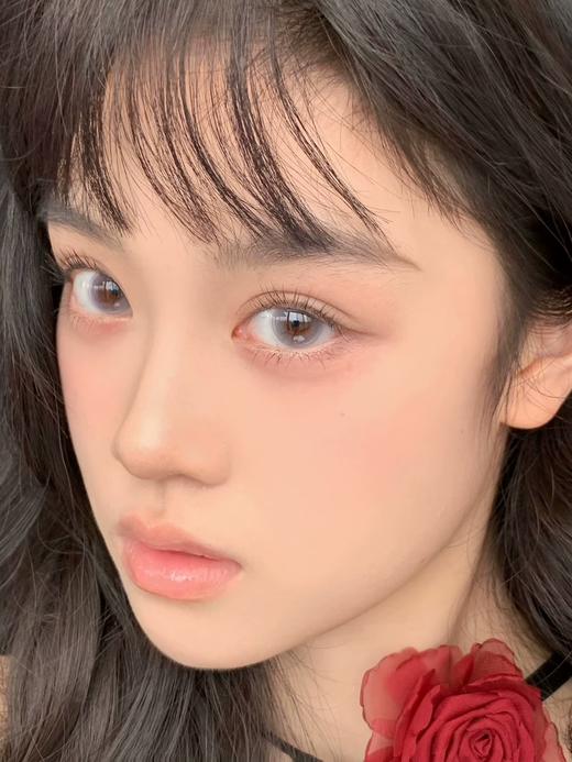 pfgirlcon月抛  翡翠冰湖/童话滤镜/忧蓝画染 14.2mm 绿/紫/蓝 商品图2