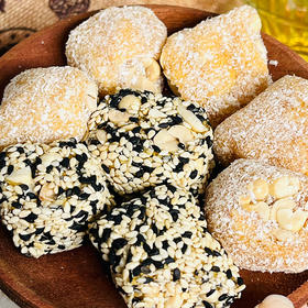 非遗猫屎糖|椰蓉/芝麻花生软糖，香酥软韧，越嚼越上头