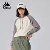 Kappa卡帕背靠背针织连帽套头衫2024新款秋复古运动长袖卫衣女款K0E82MT71 商品缩略图0