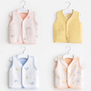 【卡通印花双层马甲，亲肤舒适，穿脱方便】婴儿马甲春秋冬幼儿外穿 男童女童坎肩内穿 儿童小马夹 宝宝背心外套-QQ 商品缩略图0
