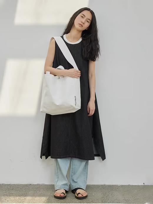 步履不停/4A31115C/背心式牛仔连衣裙 商品图1