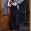 裁缝学苑AQ351复古宫廷欧式蕾丝大摆裙连衣裙纸样女装新款裙子样板 商品缩略图4