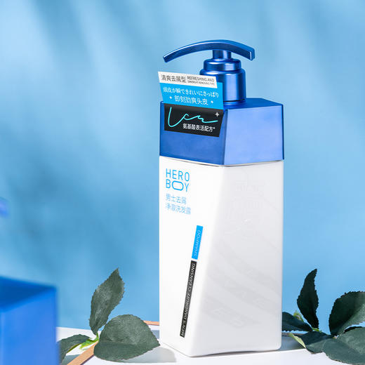 HERO BOY男士去屑净澈洗发露500ml（240739） 商品图1