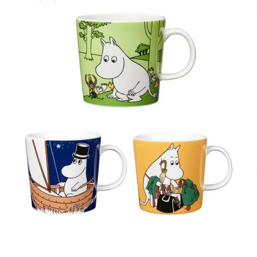 MOOMIN姆明马克杯|正版授权，可爱有趣味，能进微波炉/烤箱/洗碗机 商品图2