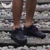 君洛克小飞鱼训练鞋低帮黑色透气网面夏季款防滑耐磨减震体能鞋 商品缩略图11