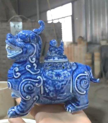 雕刻麒麟香薰 商品图0