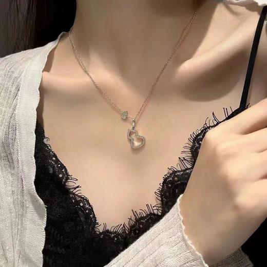 麒麟新款葫芦项中号镂空款项链（SJ） 商品图4