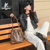 经典鲨2024年秋季新款时尚百搭大容量水桶包气质女士手提包KGB17-D35551 商品缩略图0
