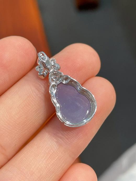 18K金紫罗兰葫芦吊坠 商品图3