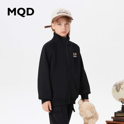 【MQD】童装上衣+裤男大童冬新款学院风运动立领套装 商品图1