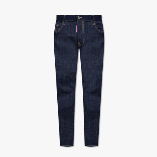 【二】DSQUARED2 男士 Skater  棉质休闲牛仔裤 蓝色 S74LB1425 S30664 470 商品图0