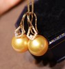 南洋金珍珠耳环 11.1mm 商品缩略图2