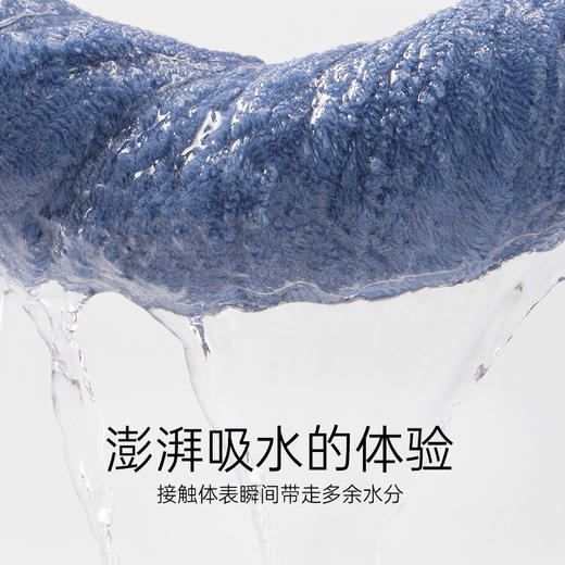 洁丽雅星座纯棉毛巾女5A抑菌家用洗脸毛巾男士纯色面巾全棉擦脸巾 商品图2