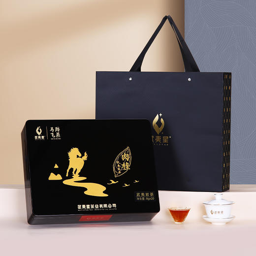 武夷星 马踏飞燕 肉桂 武夷岩茶 礼盒装160g 商品图1