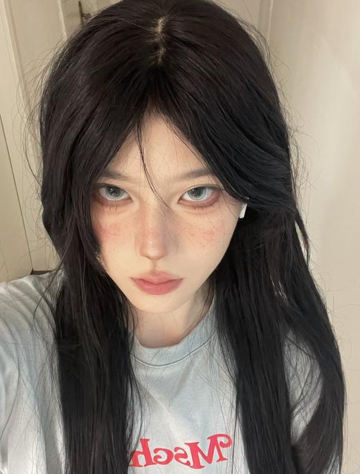 pfgirlcon月抛 蓝色妖姬/落日熔金 14.0mm 蓝灰/棕 商品图5