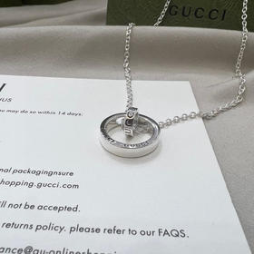 古驰*双环项链（SLB）