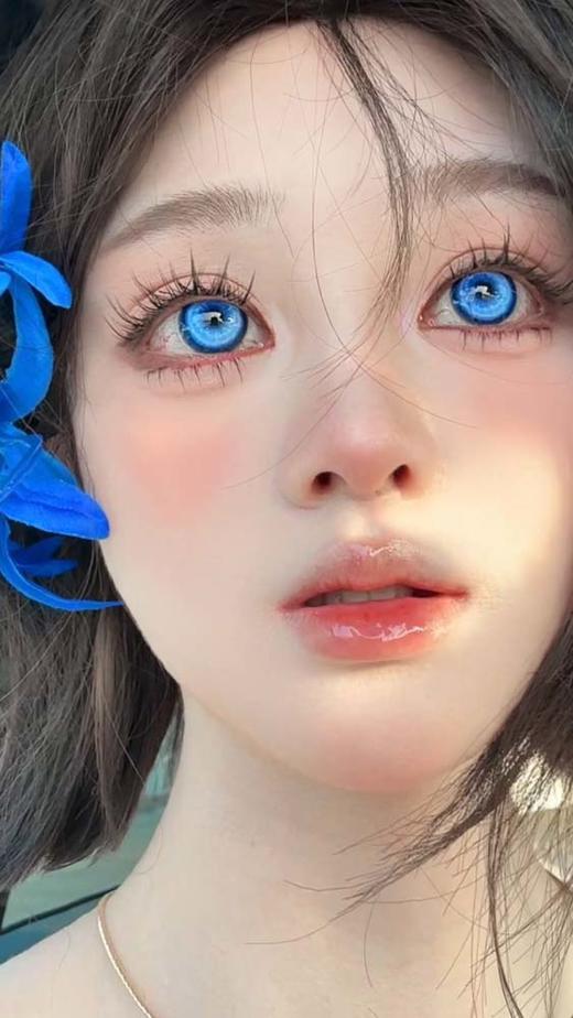 Recolook 半年抛 cos片 锦鲤深蓝 直径14.5mm 商品图2