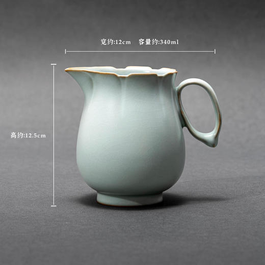 美器｜东道汝窑【莲升茶海】天青，2024甲辰龙年 商品图2