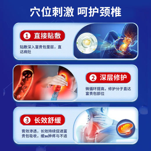 【到手5盒】SMEK富贵包贴，十几种名贵中虫草成分，一贴=20次艾灸十推拿十按摩，一贴就管用，亲肤无纺布，久贴不闷肤，全身可用，哪里痛贴哪里! 商品图2