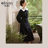
OLrain欧芮儿法式连衣裙女秋季2024年新款碎花雪纺娃娃领长袖裙子 商品缩略图0