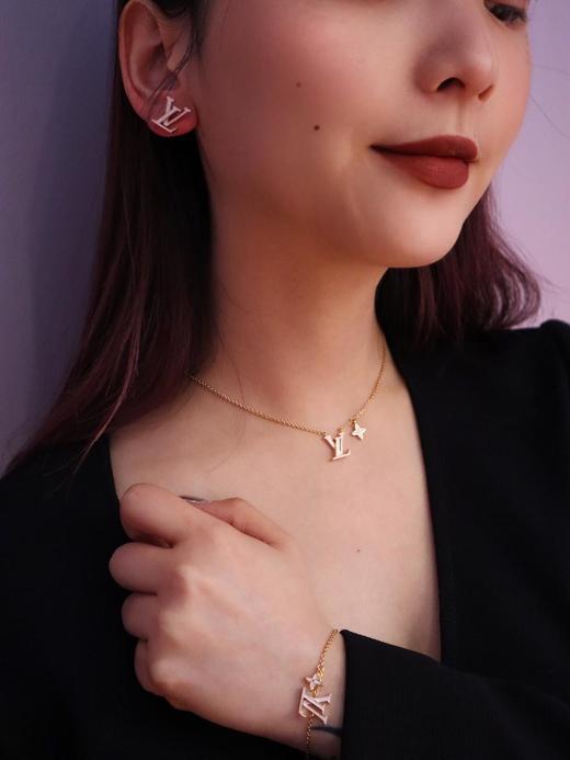 驴家樱花粉耳钉项链手链（SLB） 商品图1