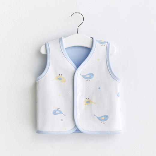 【卡通印花双层马甲，亲肤舒适，穿脱方便】婴儿马甲春秋冬幼儿外穿 男童女童坎肩内穿 儿童小马夹 宝宝背心外套-QQ 商品图8