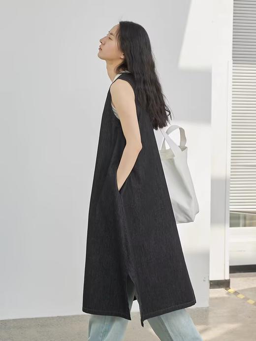 步履不停/4A31115C/背心式牛仔连衣裙 商品图2
