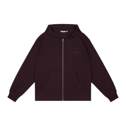 WassupHouse 拉链空气层连帽卫衣 商品图6