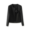【高货】洛诗琳法式轻奢气质简约百搭双层醋酸小西装短外套42022 商品缩略图3