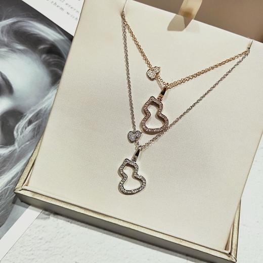 麒麟新款葫芦项中号镂空款项链（SJ） 商品图0