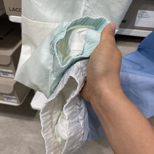 Lacoste/法国鳄鱼 男女同款L!VE渐变网面内衬束脚休闲长裤XH2883 商品图4