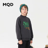 【MQD】童装男大童冬新款半高领加绒字母卫衣 商品缩略图1
