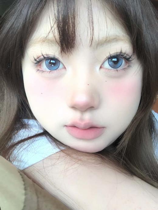 skeye 半年抛美瞳 害羞蝶豆花 直径14.5mm 着色 13.9mm 商品图0