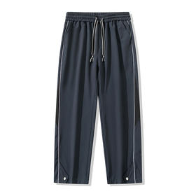 【新款DYF】大依优型大码直筒休闲裤阔腿加肥加大男装舒适胖子肥佬百搭运动裤长裤