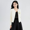 【高货】洛诗琳法式轻奢气质简约百搭双层醋酸小西装短外套42022 商品缩略图2