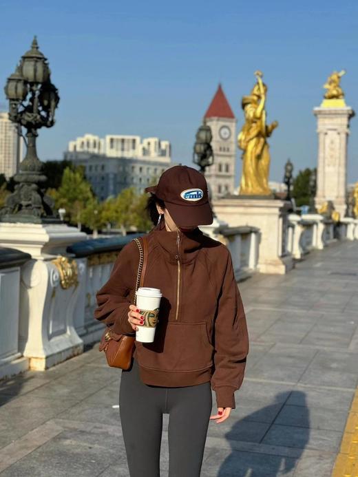 lululemon丨Scuba女士宽松款半拉链连帽衫（MT） 商品图5