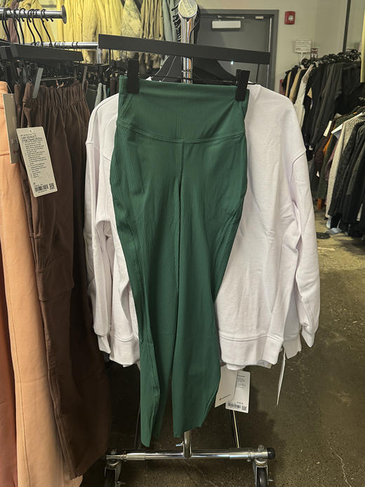 Lululemon Base Pace 25英寸女士吸汗速干微弹高腰紧身运动瑜伽裤 商品图2