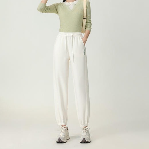 【特惠不退换】莱赛尔天丝面料运动休闲风束脚萝卜裤  FLW-C4FC56278-9【5K6278】 商品图0