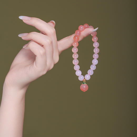 粉嫩水灵盐源玛瑙 多款可选 商品图4