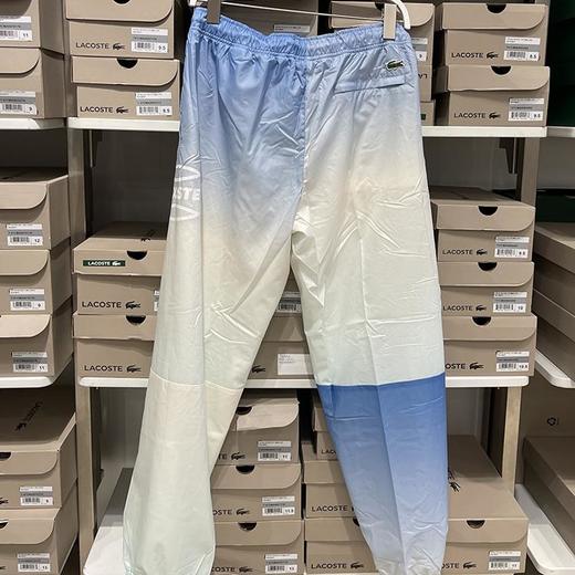 Lacoste/法国鳄鱼 男女同款L!VE渐变网面内衬束脚休闲长裤XH2883 商品图1