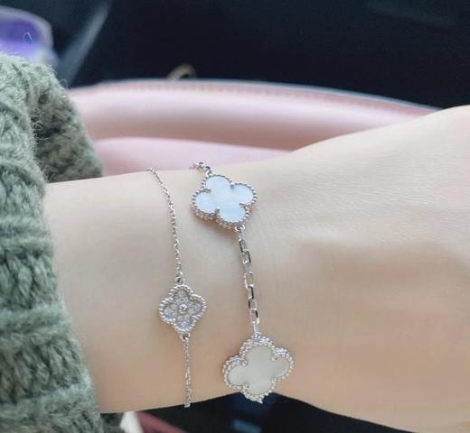 梵克雅宝mini四叶草钻款单花手链（SJ） 商品图4